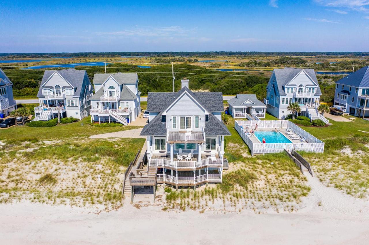 Villa 4194 Island Drive - Oceanfront, Community Pool North Topsail Beach Exterior foto