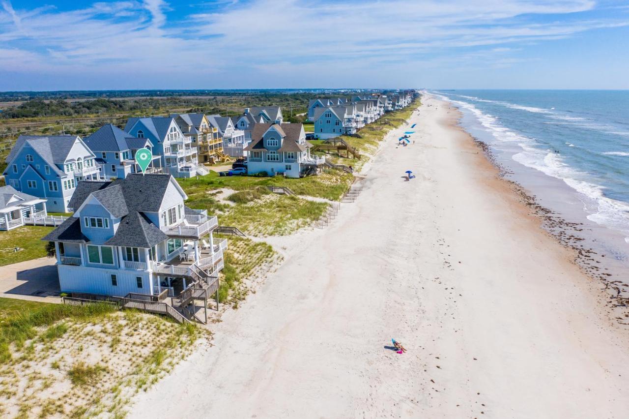 Villa 4194 Island Drive - Oceanfront, Community Pool North Topsail Beach Exterior foto