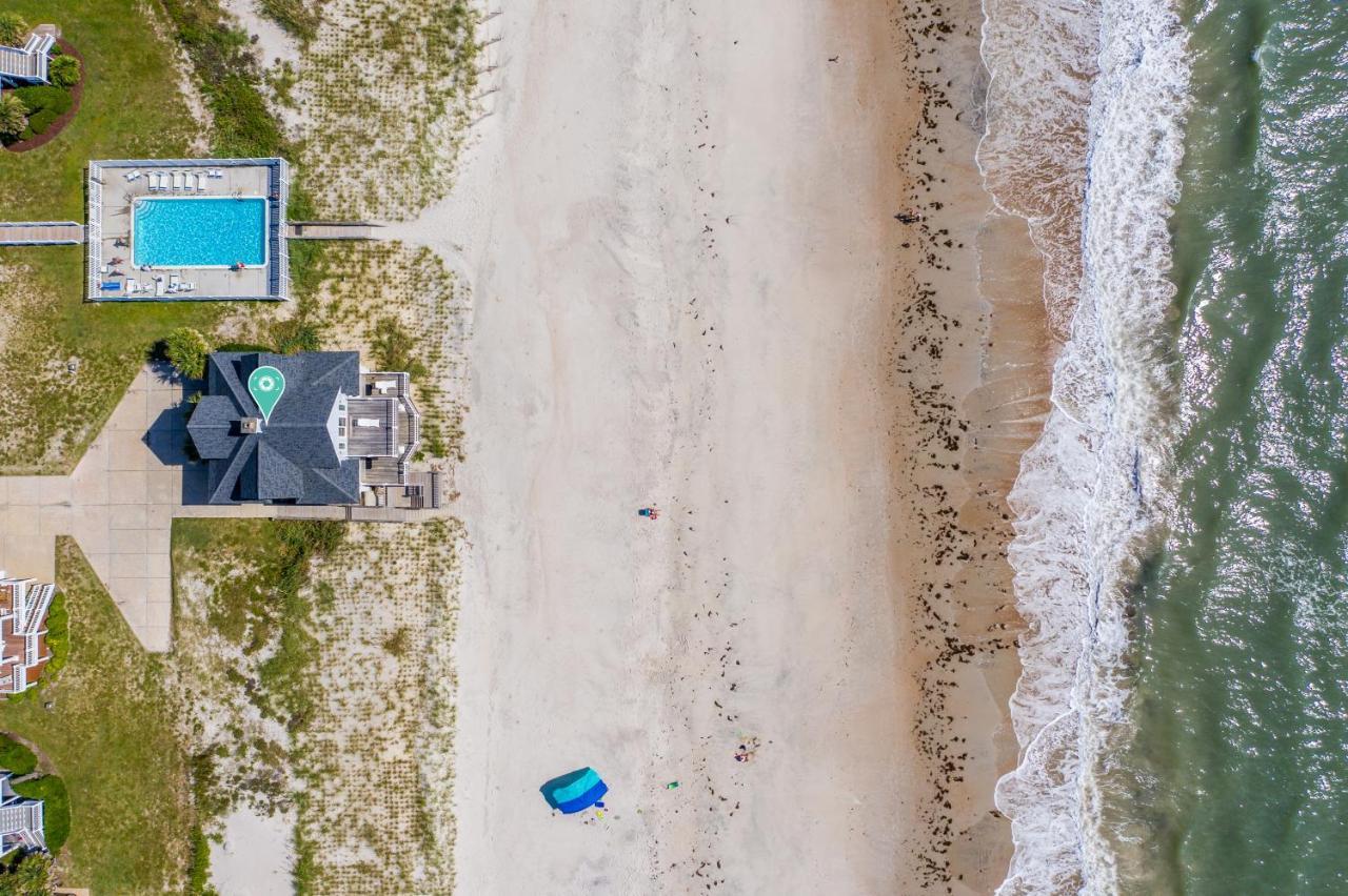Villa 4194 Island Drive - Oceanfront, Community Pool North Topsail Beach Exterior foto