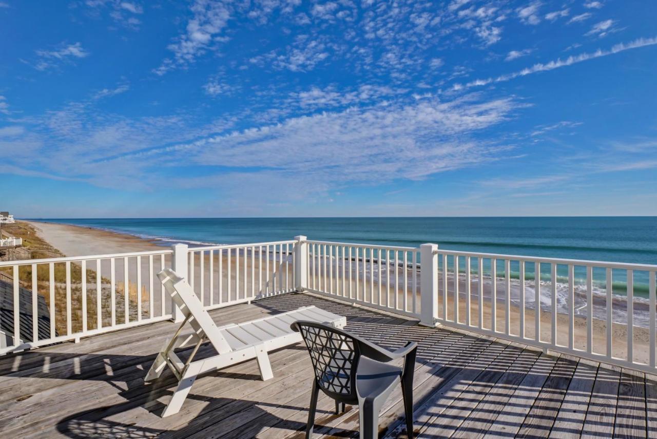 Villa 4194 Island Drive - Oceanfront, Community Pool North Topsail Beach Exterior foto
