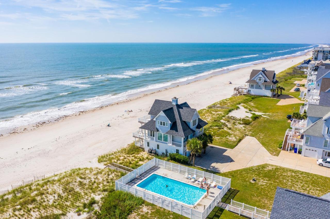 Villa 4194 Island Drive - Oceanfront, Community Pool North Topsail Beach Exterior foto