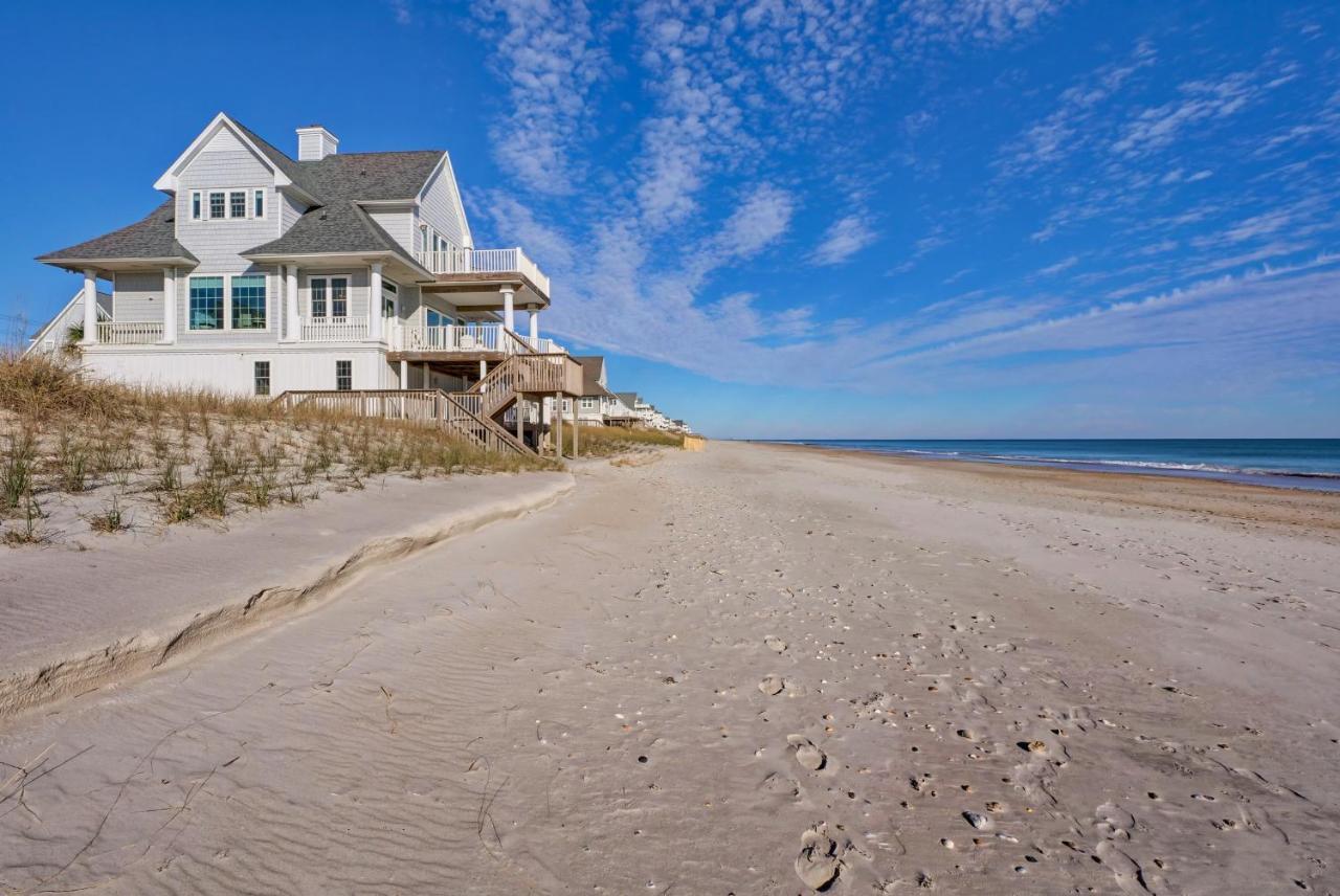Villa 4194 Island Drive - Oceanfront, Community Pool North Topsail Beach Exterior foto